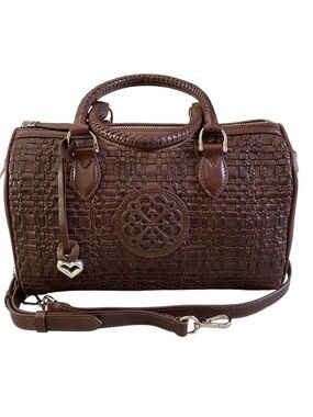 Brighton Ferrara Vereda whisky leather satchel